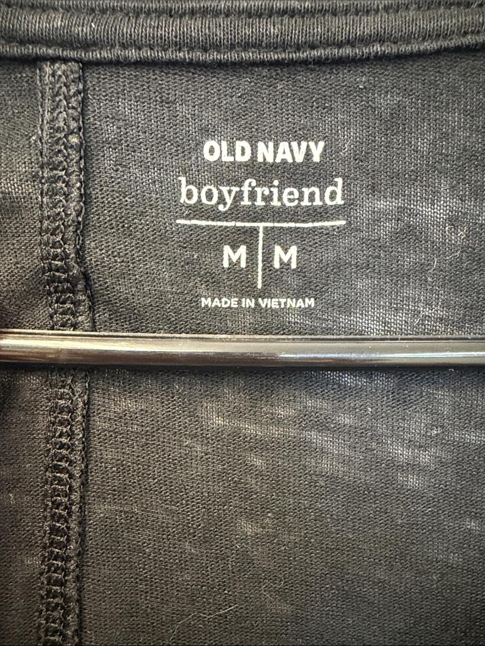 Old Navy Women’s Black V-Neck Short Sleeve Tee - Picture 2 of 5